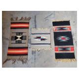 Three Woven Textiles