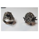 Sterling Silver Animal Rings