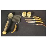 Stag Handle Cutlery Set, 8 Pieces
