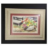 Jim Gray Print of Flowers