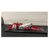 Vtg Model Dragster in Display Case 20''x6''x6''