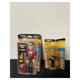 Vtg NASCAR Bendable & Bobblehead