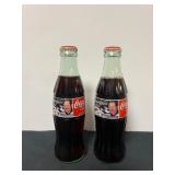 Vtg Coca-Cola Dale Earnhardt Bottles 8''