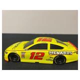 Vtg Menards #12 Ford Fusion Toy Car