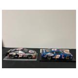 2 Vtg Miller Lite Cars 8.5''x3''x2.5''