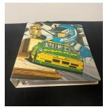 Vtg NASCAR Trading Card Binder