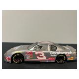 Vtg GM Goodwrench Silver Race Car 8.5ï¿½x3ï¿½x2.5ï¿½