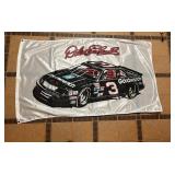 Vtg Dale Earnhardt Racing Flag 57''x33''