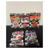 5 NASCAR Authentics Cars 5ï¿½ï¿½x7.5ï¿½ï¿½