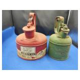 2 JUSTRITE Fuel Cans