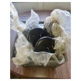 Milk Crate Full Of Light Hangers