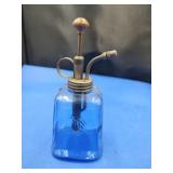 Vintage Blue Glass Plant Mister