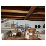 Jars, Desk, & More - Read Details