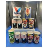 Vintage Pull Tab Auto Service Fluids