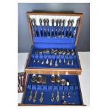 Wm Rogers Oneida Flatware Chest