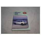 Vtg Clymers Honda Civic Manual 1973-83