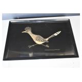 Vtg Couroc Road Runner Serving Tray