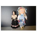 Pair of Vtg Dolls