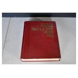 Vtg Motor Parts & Time Guide 1976