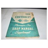 Vtg 1950 Chevrolet Passenger Car Shop Manual