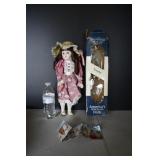 The Heritage Mint Suzette Porcelain Doll