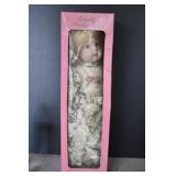 16' Porcelain Doll with Stand
