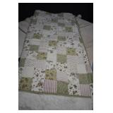 Thin Floral Quilt