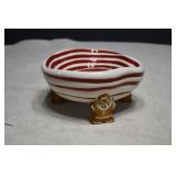 Cracker Barrel Gingermint Candy Dish