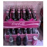 Vintage Coca-Cola Bottles and Crates