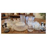 Clear & Cut Glass Lot