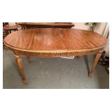 Louis XVI style extension dining table