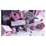 Birdhouses and Outdoor Feeder