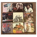 Stack of Vtg 80's Music 45's-New Edition, Billy