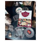 VTG Ashtrays with Matchbooks and Swisher Box