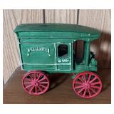 Green Cast Iron McAllister Wagon Toy