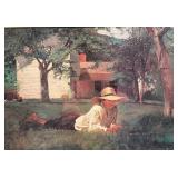 Reproduction of the 1872 oil painting