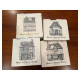 Four Shops of Dickens' Village Decorations