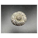 Sterling Silver Brooch, Germany, 4.94 Grams