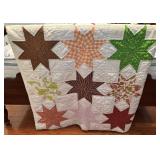 Handmade Star Patchwork Quilt