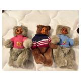 Three Robert Raikes Bears