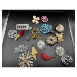 Decorative Brooch Collection