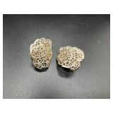 Sterling Silver Clip-On Earrings