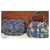 Two Vera Bradley Quilted Handbags