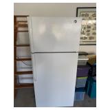 White GE Refrigerator