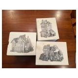 Heritage Village Dickens' Village Series Set