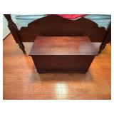 Wooden Cedar-Lined Storage Chest