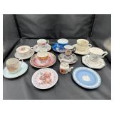 Decorative Cups and Saucers