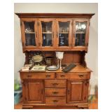 Young Republic Maple China Hutch