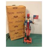 Jim Shore Patriotic Uncle Sam Figurine