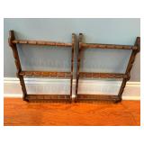 Wooden Wall-Mounted Spoon Rack